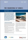 Cover: Fire Engineering in Tunnels - IHS BRE Press