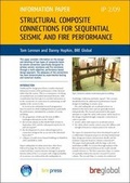 Cover: Structural Composite Connections for Sequential Seismic and Fire Performance - IHS BRE Press