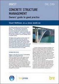 Enlarge image Cover: Concrete Structure Management - IHS BRE Press