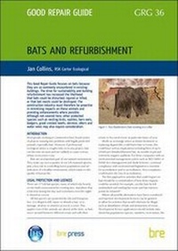 Enlarge image Cover: Bats and Refurbishment - IHS BRE Press