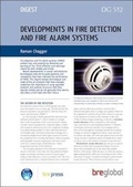 Cover: Developments in Fire Detection and Fire Alarm Systems - IHS BRE Press