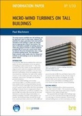 Cover: Micro-wind Turbines on Tall Buildings - IHS BRE Press