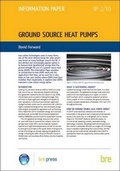 Cover: Ground Source Heat Pumps - IHS BRE Press