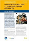 Cover: Carbon Emission Reductions as a Driver for Economic Regeneration - IHS BRE Press