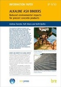 Cover: Alkaline Ash Binders - IHS BRE Press