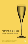 Cover: Rethinking Class - Red Globe Press