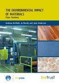 Cover: Environmental Impact of Materials: Floor Finishes - IHS BRE Press