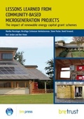 Cover: Lessons Learned from Community-Based Microgeneration Projects - IHS BRE Press