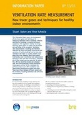 Cover: Ventilation Rate Measurement - IHS BRE Press