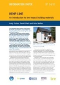 Cover: Hemp Lime - IHS BRE Press