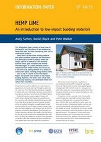 Enlarge image Cover: Hemp Lime - IHS BRE Press