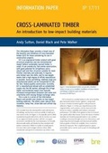 Cover: Cross-laminated Timber - IHS BRE Press