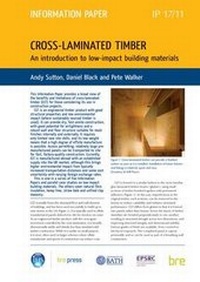Enlarge image Cover: Cross-laminated Timber - IHS BRE Press