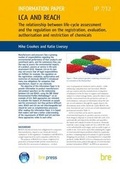 Cover: LCA and REACH - IHS BRE Press