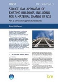 Cover: Structural Appraisal of Existing Buildings, Including for a Material Change of Use: Structural Appraisal Procedures Pt. 3 - IHS BRE Press