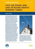 Cover: Static and Dynamic Wind Loads on Building-mounted Microwind Turbines - IHS BRE Press