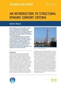 Cover: An Introduction to Structural Dynamic Comfort Criteria - IHS BRE Press