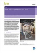 Cover: External Fire Performance of Roofs: A Guide to Test Methods and Classification - IHS BRE Press