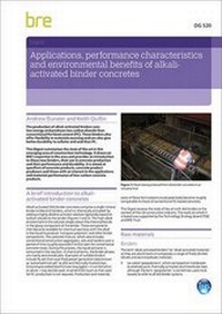 Enlarge image Cover: Applications, Performance Characteristics and Environmental Benefits of Alkali-activated Binder Concretes - IHS BRE Press