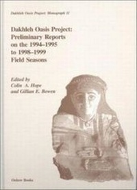 Enlarge image Cover: Dakhleh Oasis Project - Oxbow Books
