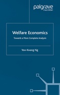 Cover: Welfare Economics - Palgrave Macmillan
