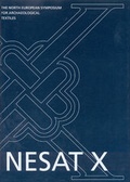 Cover: North European Symposium for Archaeological Textiles X - Oxbow Books