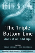 Cover: The Triple Bottom Line - Earthscan Ltd