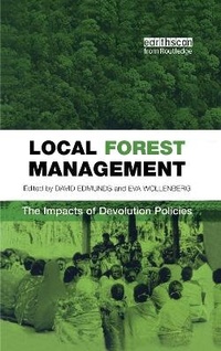 Enlarge image Cover: Local Forest Management - Earthscan Ltd