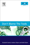 Cover: Don't Blame the Tools - CIMA Publishing