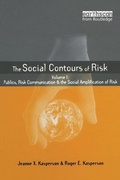 Cover: SOCIAL CONTOURS OF RISK - Earthscan Ltd