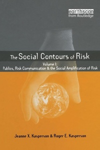 Enlarge image Cover: SOCIAL CONTOURS OF RISK - Earthscan Ltd