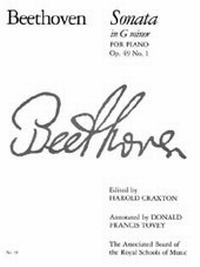 Abbildung von: Piano Sonata in G Minor, Op. 49 No. 1 - Associated Board of the Royal Schools of Music