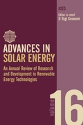 Cover: Advances in Solar Energy - Earthscan Ltd
