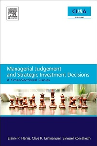Abbildung von: Managerial Judgement and Strategic Investment Decisions - Cima