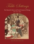 Cover: Table Settings - Oxbow Books