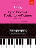 Cover: Lyric Pieces, Op.12 & Poetic Tone-Pictures, Op.3 - Associated Board of the Royal Schools of Music