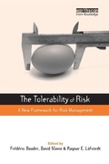 Cover: The Tolerability of Risk - Earthscan Ltd