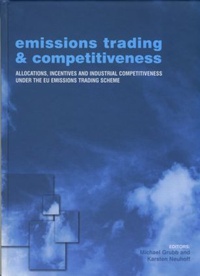 Enlarge image Cover: Emissions Trading and Competitiveness - Earthscan Ltd