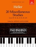 Cover: 20 Miscellaneous Studies from Op.45, 46, 47, 81, 90 & 125 - Associated Board of the Royal Schools of Music