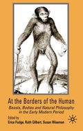Cover: At the Borders of the Human - Palgrave Macmillan