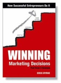 Cover: Winning Marketing Decisions That Grow a Business - Blackhall Publishing Ltd
