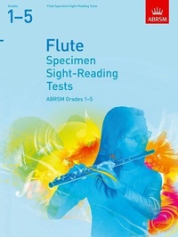 Bild: Specimen Sight-Reading Tests for Flute, Grades 1-5 - Associated Board of the Royal Schools of Music