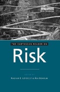 Cover: The Earthscan Reader on Risk - Earthscan Ltd