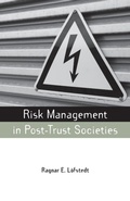 Cover: Risk Management in Post-Trust Societies - Earthscan Ltd