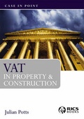 Cover: VAT in Property and Construction - RICS Books