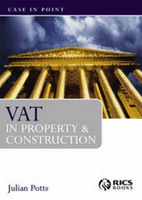 Enlarge image Cover: VAT in Property and Construction - RICS Books