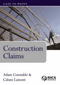 Abbildung von: Construction Claims - RICS Books
