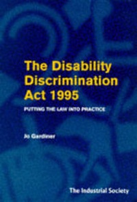 Abbildung von: Disability Discrimination Act 1995 - Spiro Press
