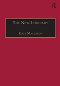 Cover: The New Judiciary - Dartmouth Publishing Co Ltd
