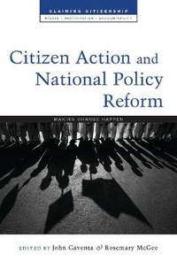 Enlarge image Cover: Citizen Action and National Policy Reform - Zed Books Ltd